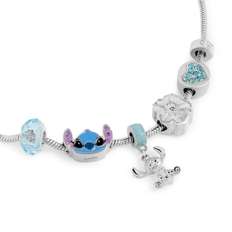 STITCH - Bracelet + Charmes & Pendentif Stitch 7mm 