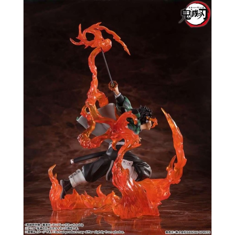 DEMON SLAYER - Tanjiro "Rengoku Sword" - Statuette FiguartsZERO 19cm 