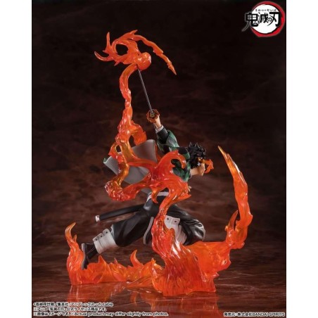 DEMON SLAYER - Tanjiro "Rengoku Sword" - Statuette FiguartsZERO 19cm 