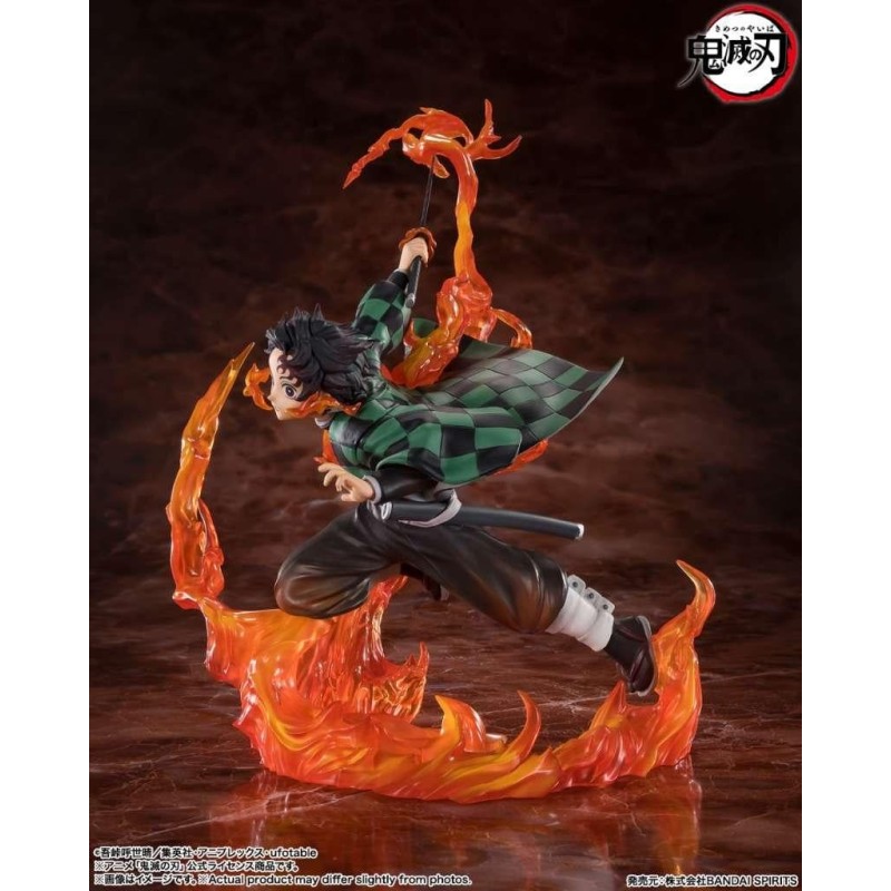 DEMON SLAYER - Tanjiro "Rengoku Sword" - Statuette FiguartsZERO 19cm 