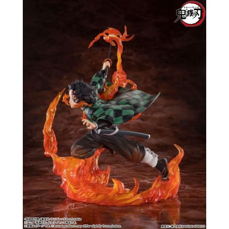 DEMON SLAYER - Tanjiro "Rengoku Sword" - Statuette FiguartsZERO 19cm 