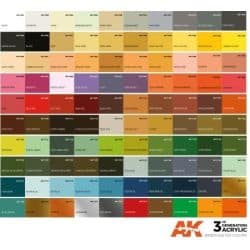 BRIEFCASE 100 COLORS ACYLICS 3 GEN 2