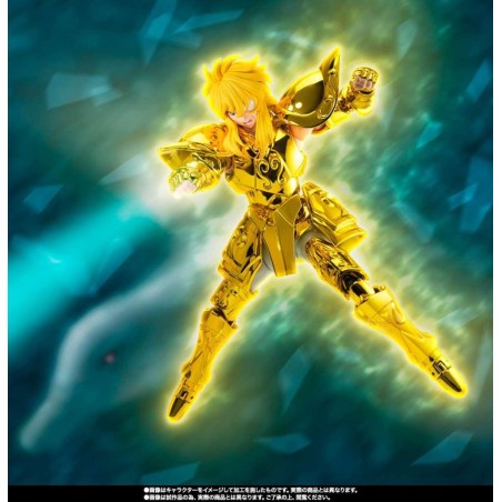SAINT SEIYA - Hyoga "Gold Cloth" - Figurine Saint Cloth Myth Ex 17.5cm 