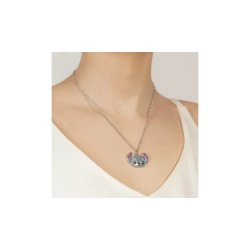STITCH - Head - Collier avec Pendentif Serti de Pierres 16mm  2