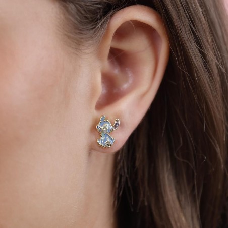 STITCH & ANGEL - 1 Paire de Clous d'Oreilles 