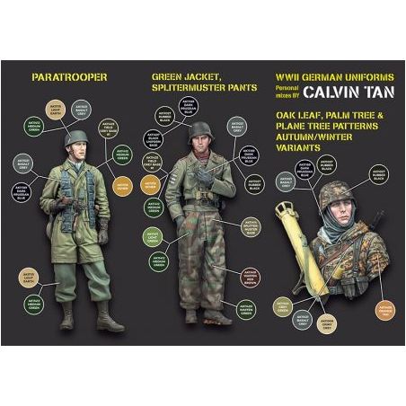WWII GERMAN UNIFORMS - SIGNATURE SET BY CALVIN TAN
