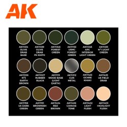 WWII & MODERN US COLORS - SIGNATURE SET BY ADAM WILDER 2