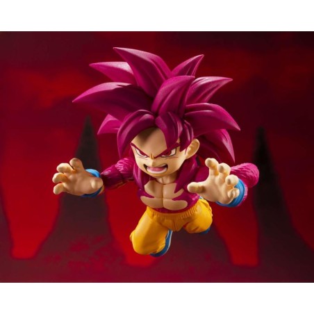 DRAGON BALL DAIMA - Son Goku Super Saiyan 4 - Fig. S.H. Figuarts 8cm 
