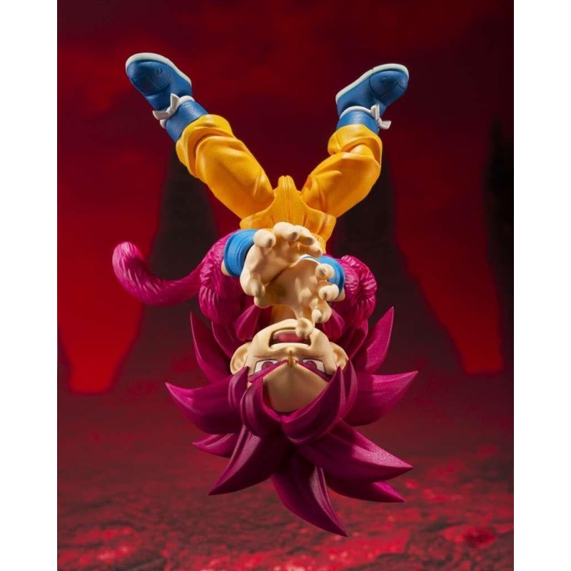 DRAGON BALL DAIMA - Son Goku Super Saiyan 4 - Fig. S.H. Figuarts 8cm 