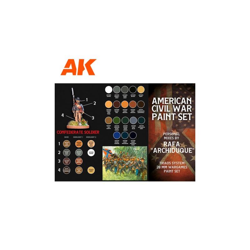 AMERICAN CIVIL WAR - SIGNATURE SET BY RAFA "ARCHIDUQUE"