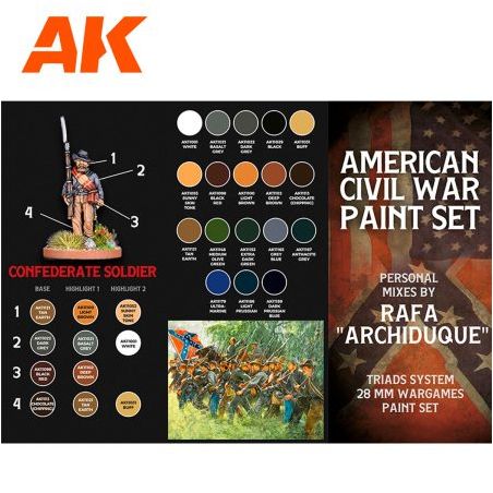 AMERICAN CIVIL WAR - SIGNATURE SET BY RAFA "ARCHIDUQUE"