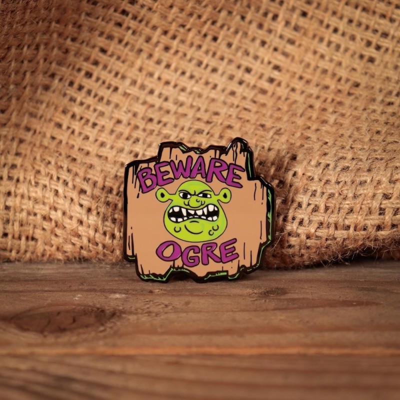 SHREK - Beware Ogre - Limited Edition Pin's 