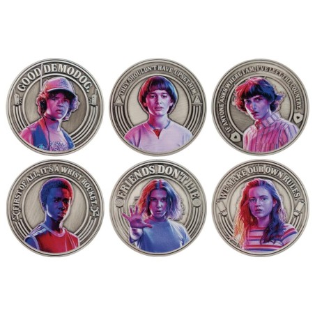 STRANGER THINGS - Yearbook - Album de 6 pièces de collection 