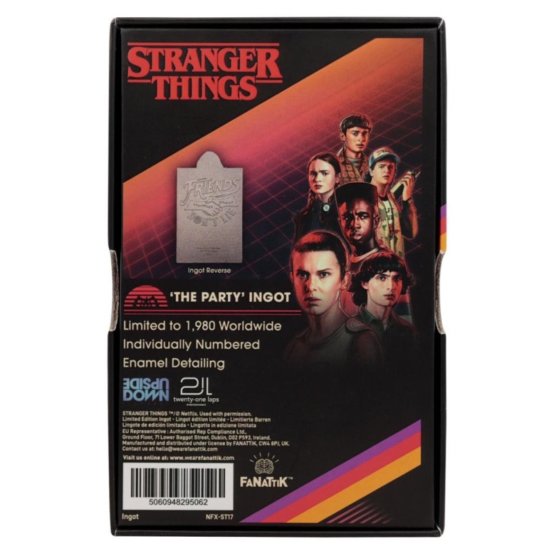 STRANGER THINGS - Party - Lingot Edition Limitée 
