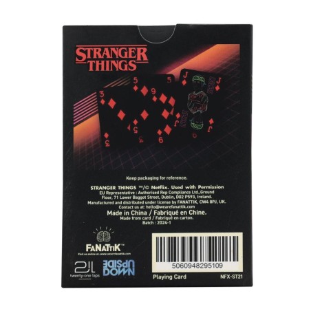 STRANGER THINGS - Playing Cards (52 cards + 2 jokers) 
