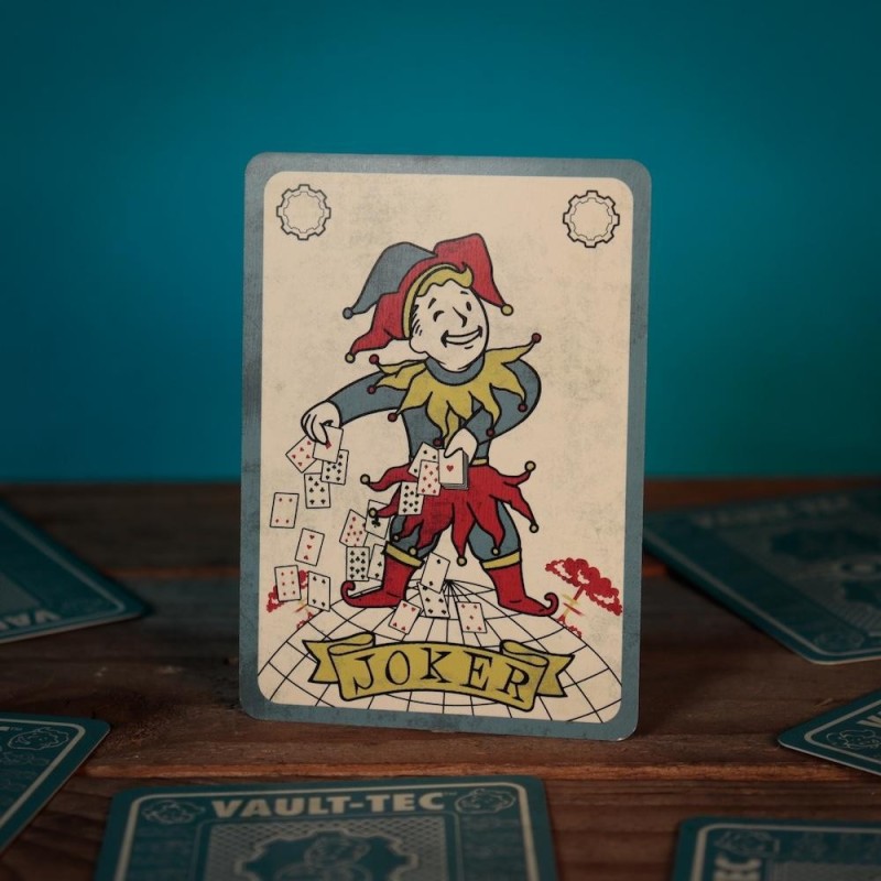 FALLOUT - Jeu de cartes à jouer (52 cartes + 2 jokers) 