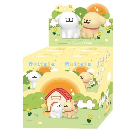 MALTESE - Happy Snuggling Series - Blind Box Set 8 X 2 Figurine 5-9cm 
