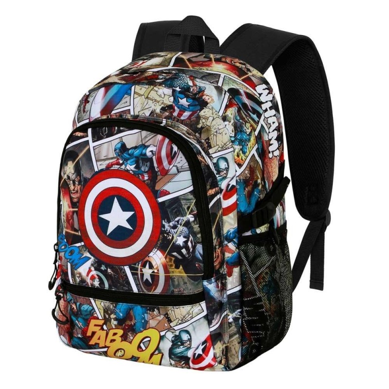 CAPTAIN AMERICA - Comics - Sac à Dos Fight FAN '44x31x18cm' 