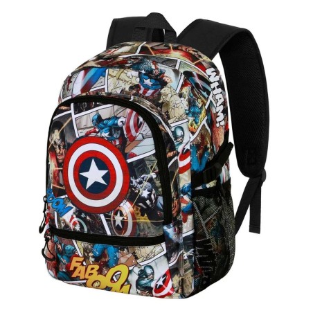 CAPTAIN AMERICA - Comics - Sac à Dos Fight FAN '44x31x18cm' 