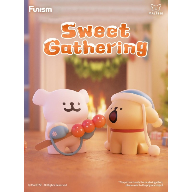 MALTESE - Cuddly Moments Series - Blind Box Set 8 Figurine 10cm 