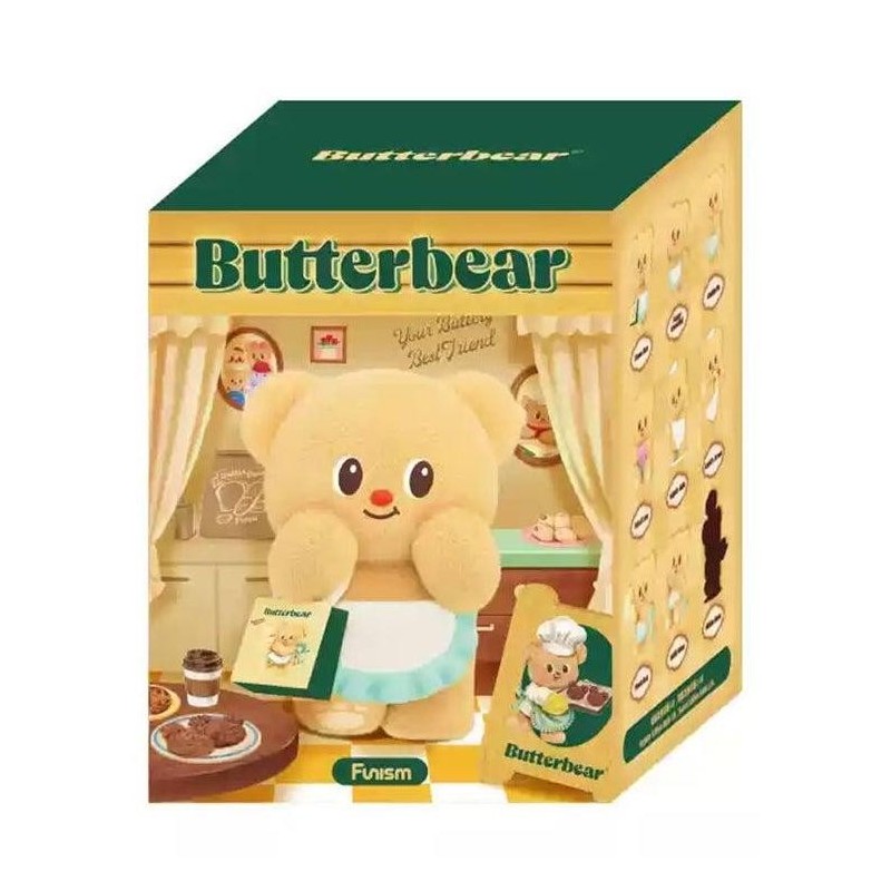 BUTTERBEAR - Operating Day - Blind Box 8 Figure set 10cm 