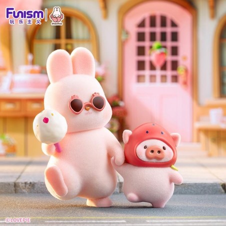 MOMO BUNNY - Strawberry Town - Blind Box Set 8 Figurine 10cm 