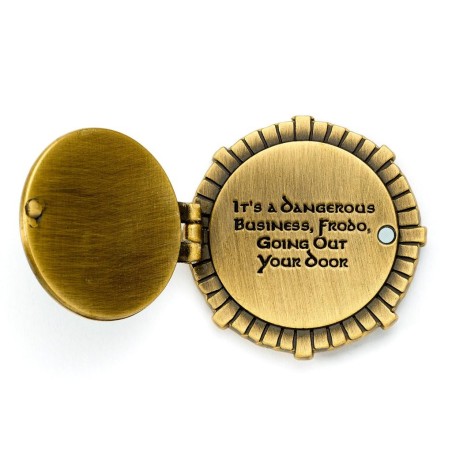 LE SEIGNEUR DES ANNEAUX - Porte de la Maison des Hobbits - Pin's 
