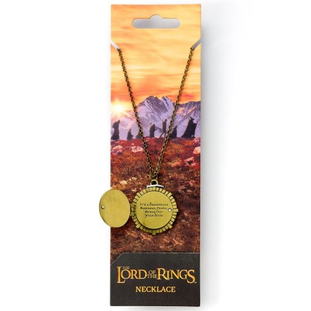 LE SEIGNEUR DES ANNEAUX - Porte de la Maison des Hobbits - Collier 