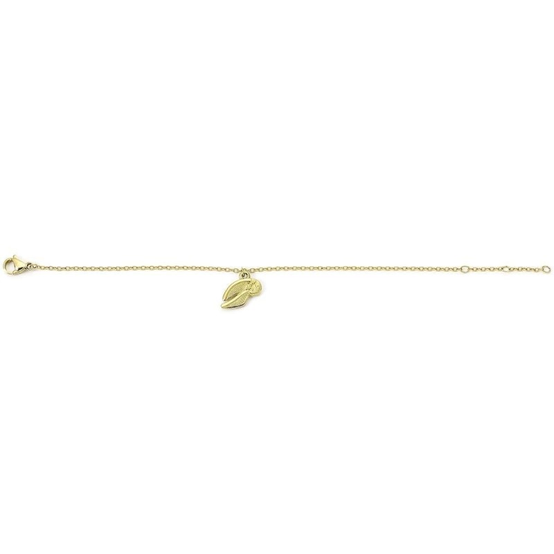 HARRY POTTER - Vif d'Or - Bracelet en Acier Inoxydable Doré 