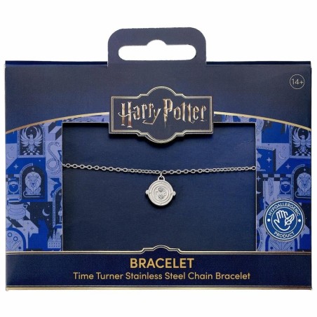 HARRY POTTER - Retourneur de Temps - Bracelet en Acier Inoxydable Arg. 