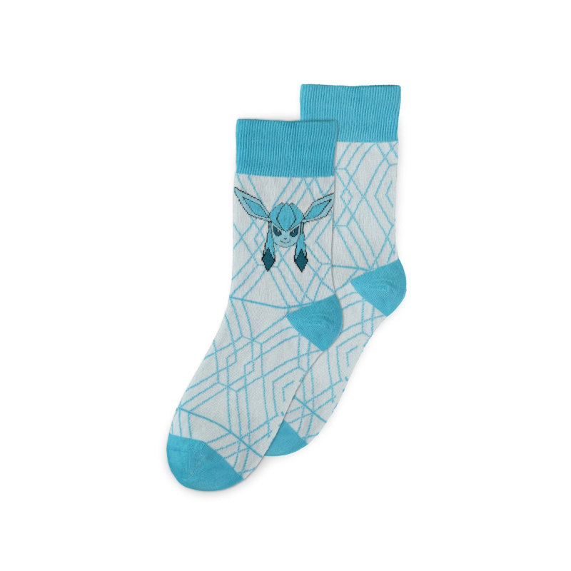 POKEMON - Evoli Evolution II -Pack de 3 paires de chaussettes (T39-42) 