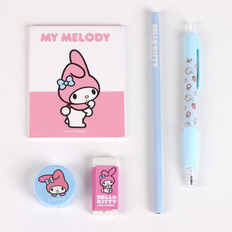 HELLO KITTY & Friends - Display de 6 Sets de Papeterie 6pc 