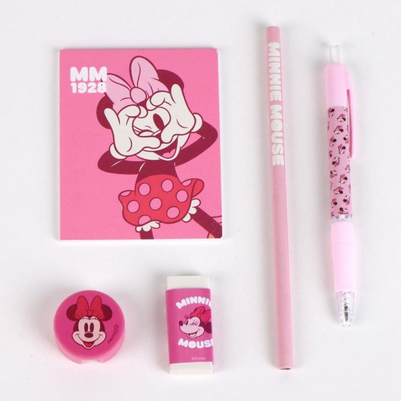 MINNIE - Display de 6 Sets de Papeterie 6pc 