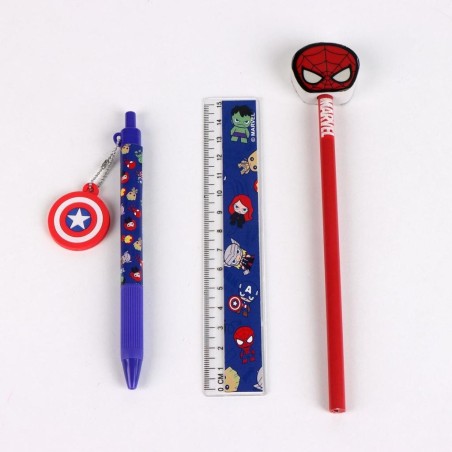 AVENGERS - Stationery Set - Pencil Pot + 3pc. 