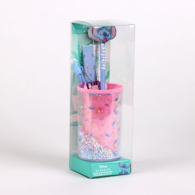 STITCH - Stationery Set - Pencil Pot + 3pc. 