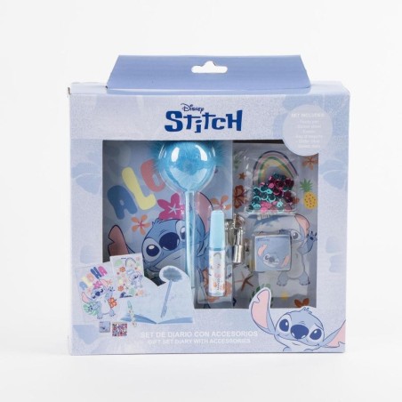 STITCH - Stationery Set - Diary + accessories 6pc. 