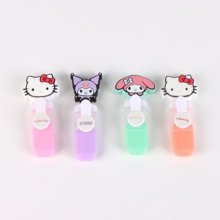 HELLO KITTY & Friends - Pack de 4 mini Surligneurs "head" 
