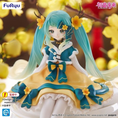 HATSUNE MIKU - Hatsune Miku Chinese New Year Ver - Statuette 14cm 