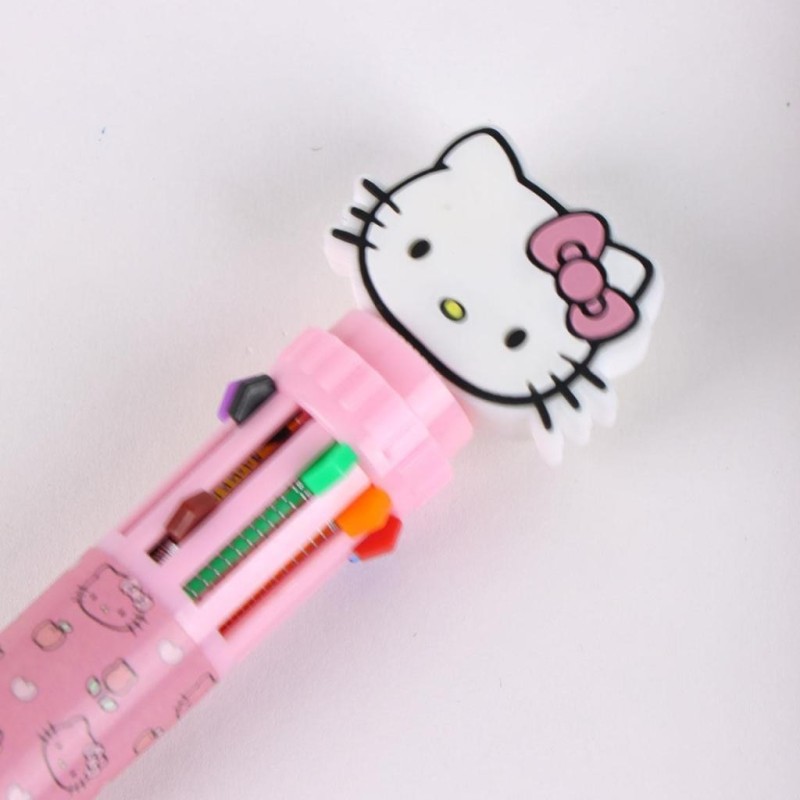 HELLO KITTY & Friends - Display de 16 Stylos à Bille 10 couleurs 