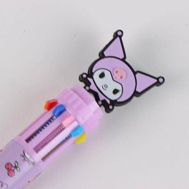 HELLO KITTY & Friends - Display de 16 Stylos à Bille 10 couleurs 