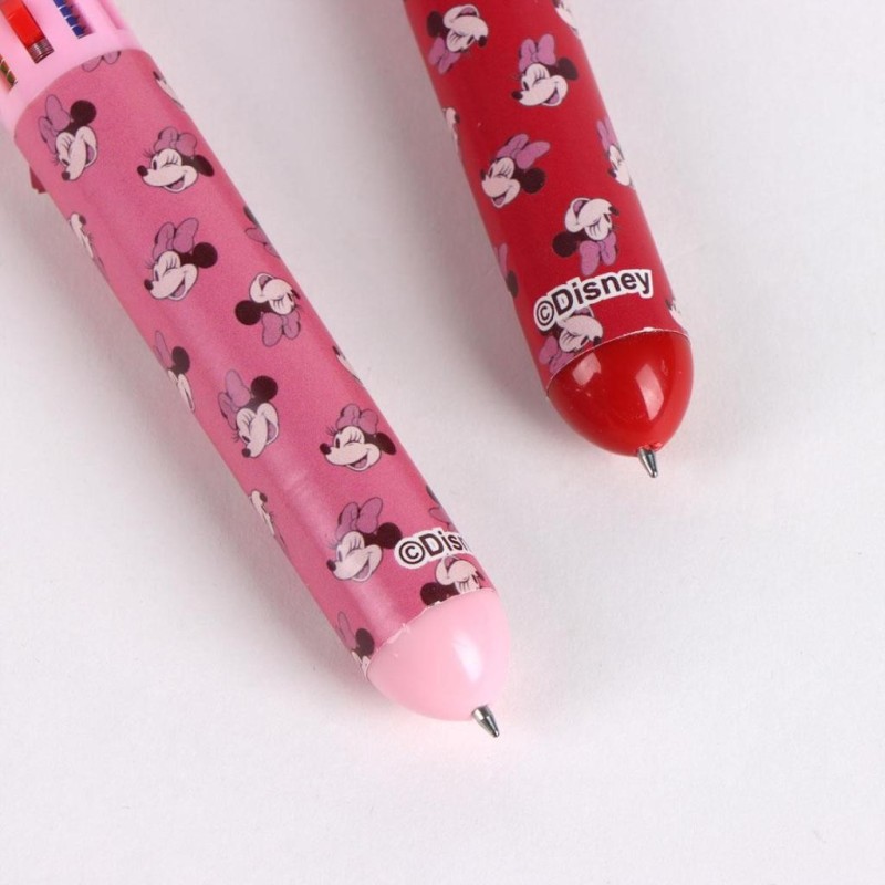 MINNIE - Display de 16 Stylos à Bille 10 couleurs 