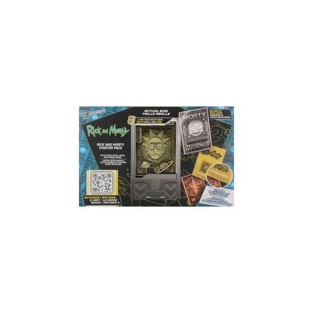 RICK & MORTY - Starter Pack of 3 Digiplates + Interchangeable Stand 