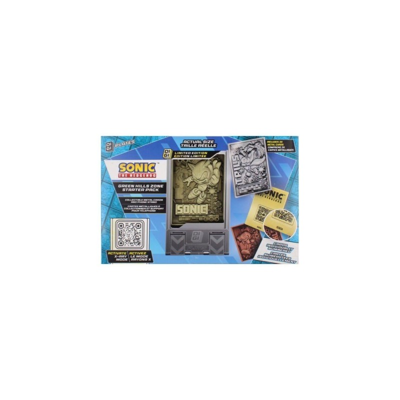 SONIC - Starter Pack of 3 Digiplates + Interchangeable Stand 