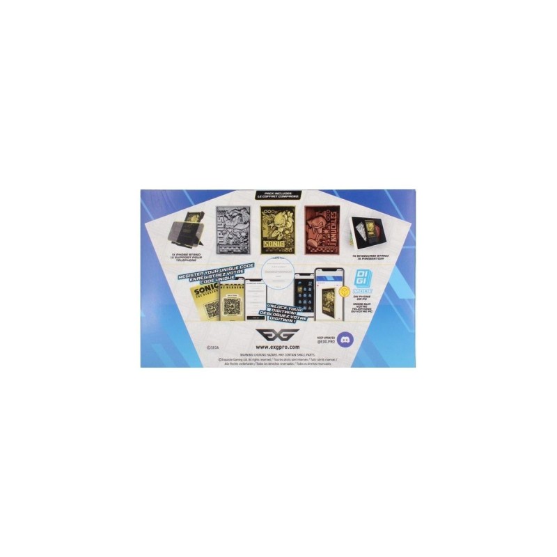 SONIC - Starter Pack de 3 Digiplates + Support interchangeable 