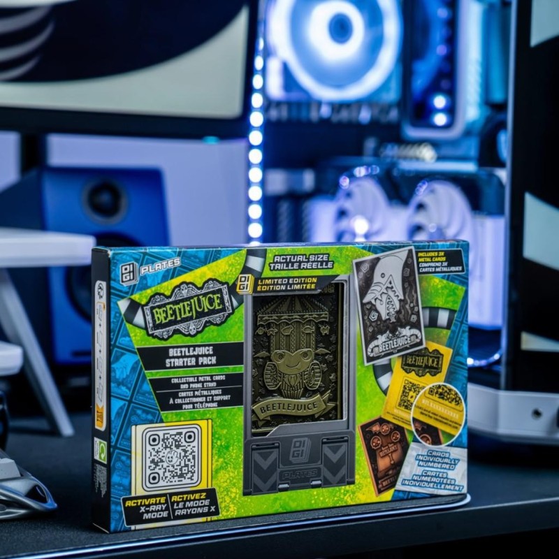 BEETLEJUICE - Starter Pack de 3 Digiplates + Support interchangeable 