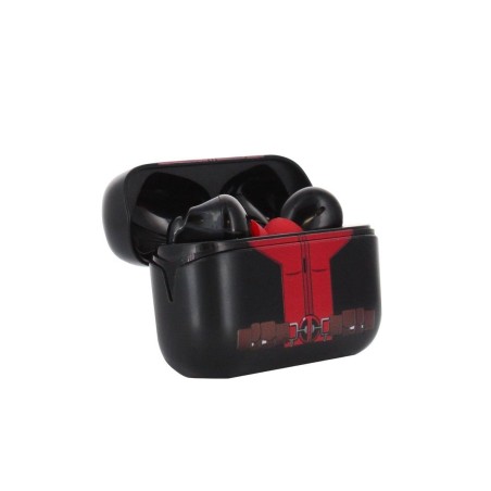 DEADPOOL - Buds Pro Bundle - Wireless Bluetooth Earbuds + Holder 