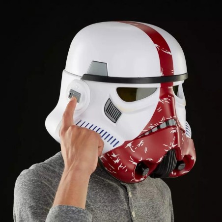 STAR WARS - Casque éléctronique Incinerator Stormtrooper Black Series 