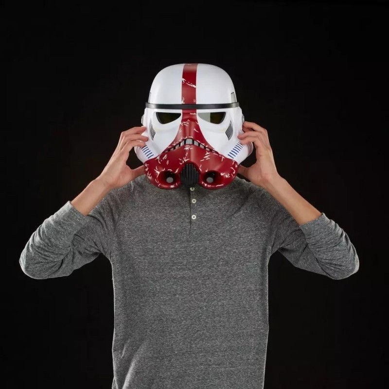 STAR WARS - Casque éléctronique Incinerator Stormtrooper Black Series 