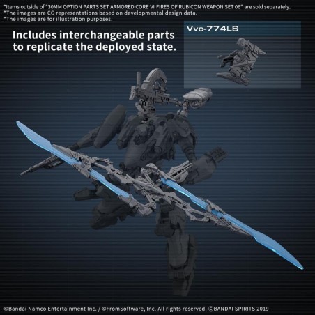 ARMORED CORE VI - 30MM Weapon set 06 - Model Kit 