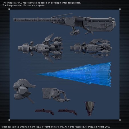 ARMORED CORE VI - 30MM Arquebus ADD VE-404 Open Faith - Model Kit 